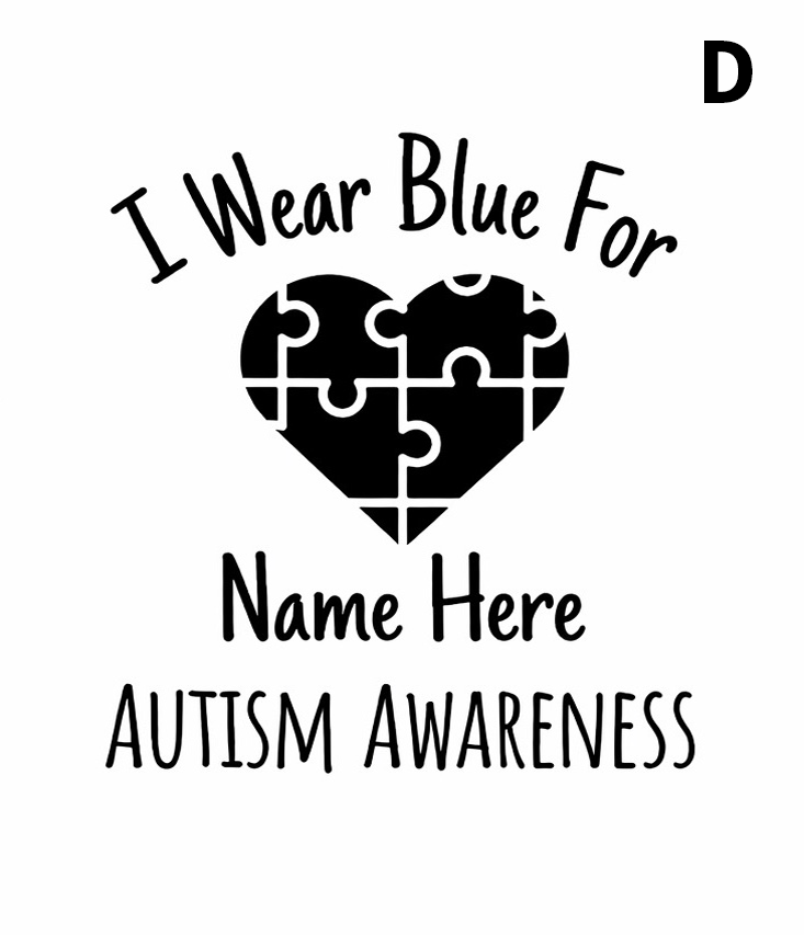 The Awareness Tees (Different designs available)